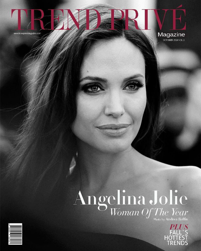 Angelina Jolie Trend Prive Magazine